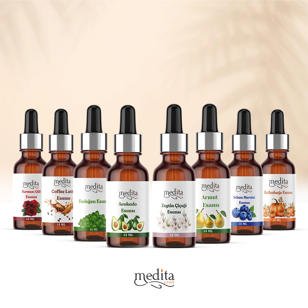 Konsantre Koku Esansı | Mum ve Sabun Yapımı İçin (15 ML - 100 ML - 250 ML)