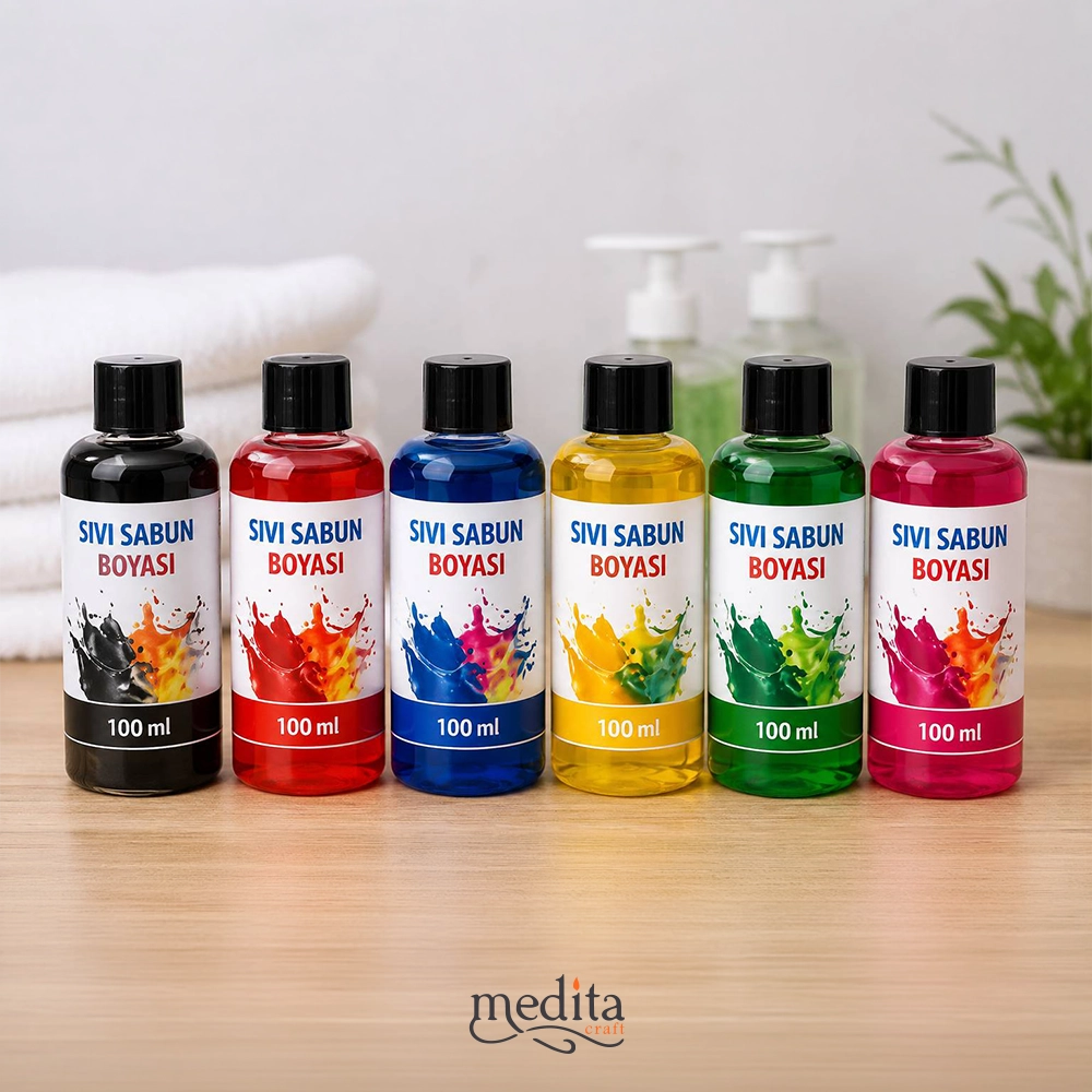Sıvı Sabun Boyası | 30 Ml -100 Ml -250 Ml
