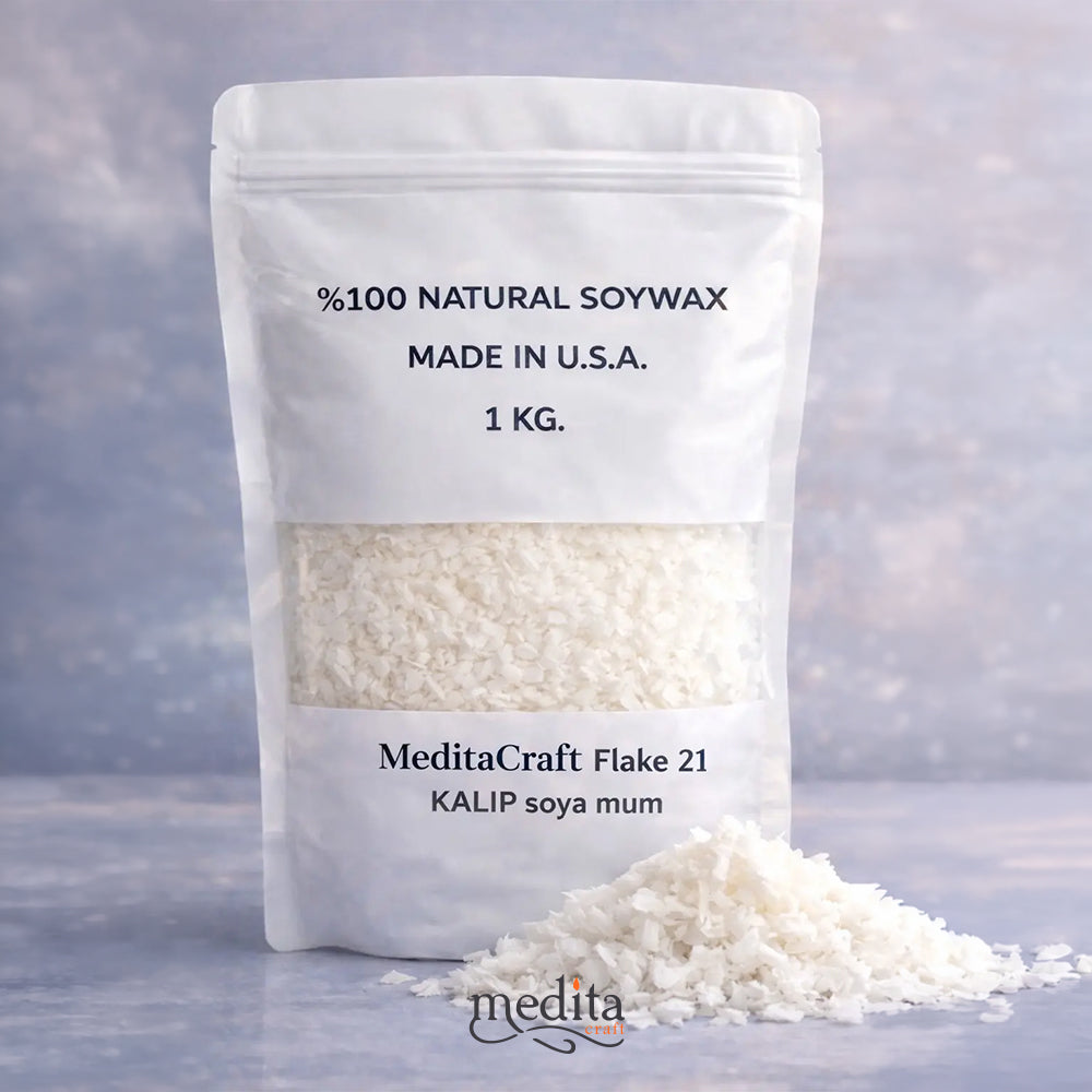 Flake 21 kalıp mum soya wax