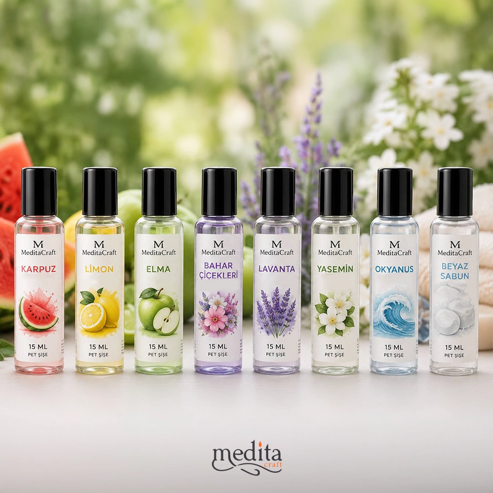 Konsantre Koku Esansı | Mum ve Sabun Yapımı İçin (15 ML - 100 ML - 250 ML)